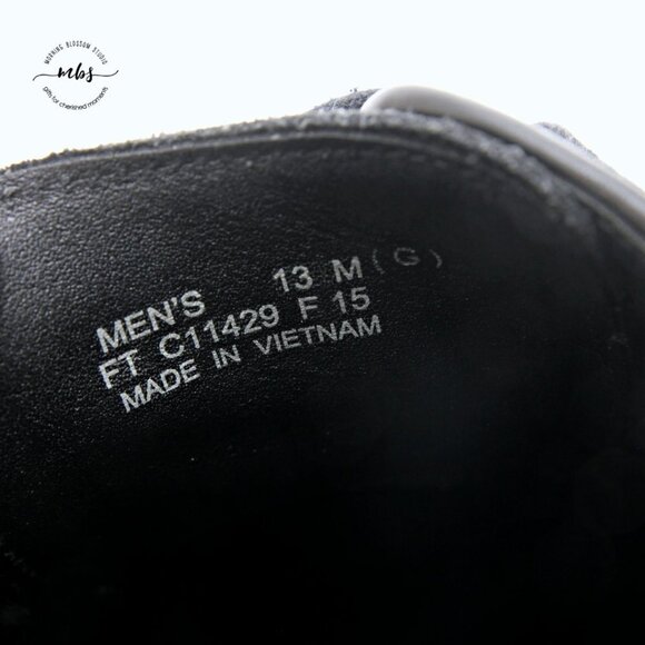 Cole Haan Franklin Suede Lace Up Wingtip Derby Shoes‎ Black Men Size 13
